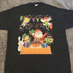 Black Holiday Tee Shirt XXL